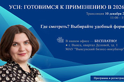 УСН: готовимся к применению в 2026 г.